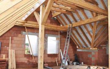 Garth Row attic trusses