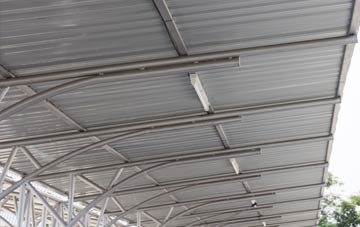 installing Garth Row metal roofing